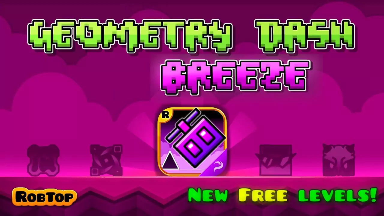 Geometry Dash Breeze 2.0 МОД (Все Открыто) Скачать на Андроид Бесплатно